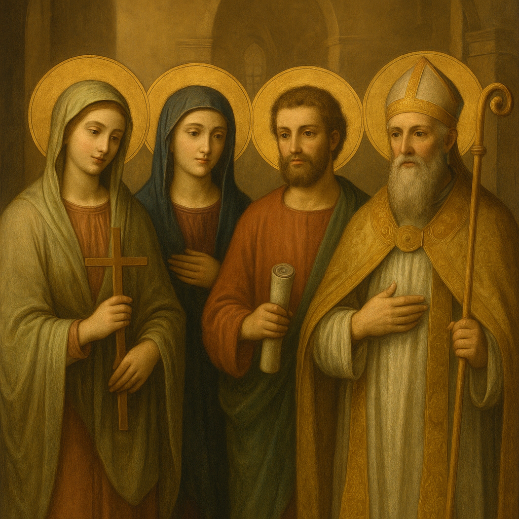 Santi Mario, Marta, Abaco e Audiface